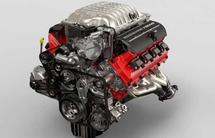 2022 Dodge Challenger Hellcat Engine
