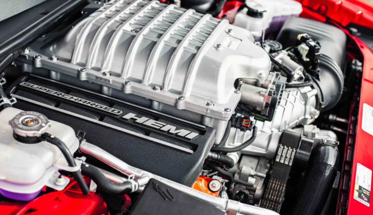 2022 Dodge Challenger SRT Hellcat Redeye Widebody Engine