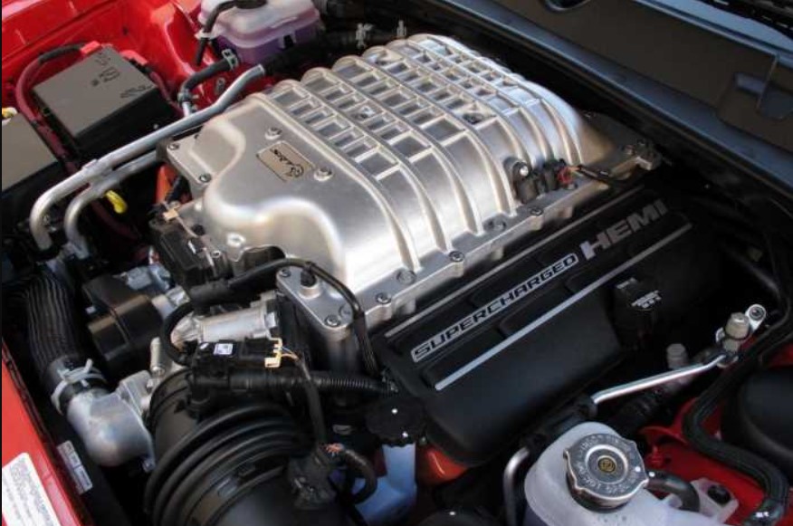 New 2022 Dodge Charger SRT Hellcat Widebody Engine