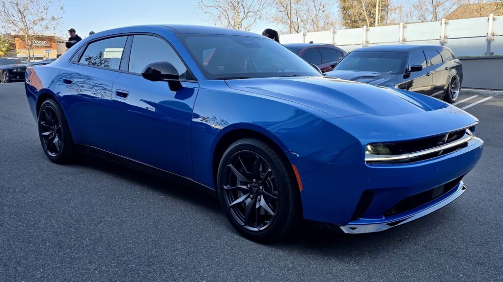 2026 Dodge Charger Daytona Four Door Makes Public Debut MoparInsiders