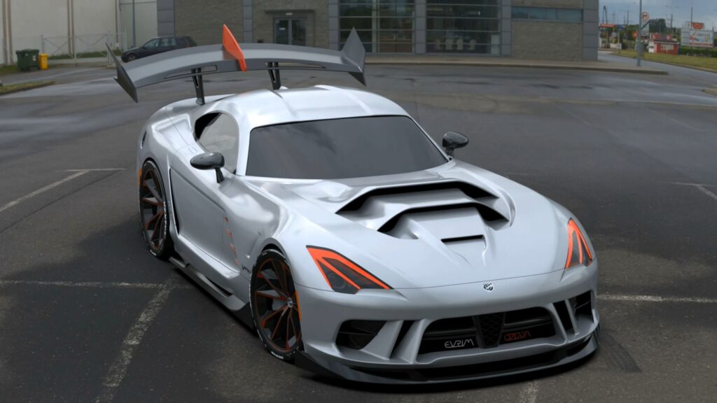 2026 Dodge Viper ACR Looks Like A Supercar Built In A Digital Shed