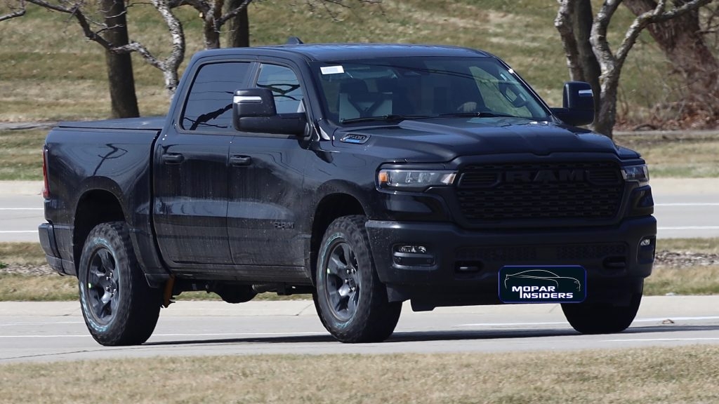 2026 Ram 1500 Warlock Spotted Testing With Pentastar V6 Power 