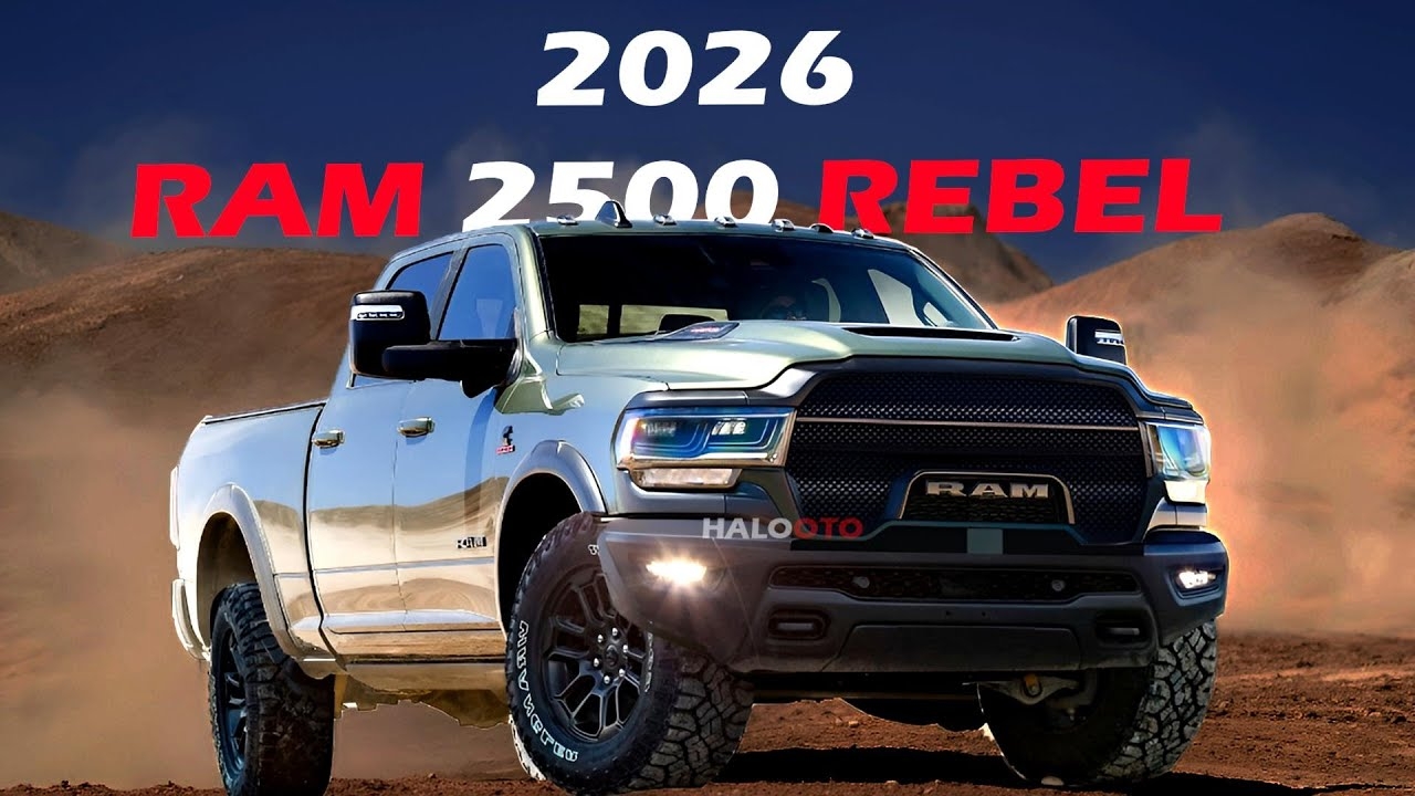 2026 RAM 2500 Rebel Refreshed Exterior Preview YouTube 2026 RAM 2500 Rebel Refreshed Exterior Preview YouTube