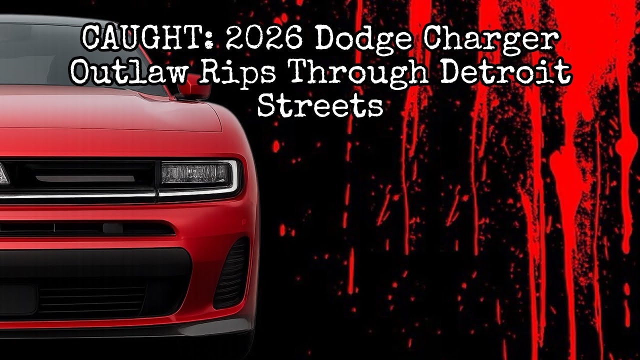 CAUGHT 2026 Dodge Charger Outlaw Rips Through Detroit Streets YouTube CAUGHT 2026 Dodge Charger Outlaw Rips Through Detroit Streets YouTube