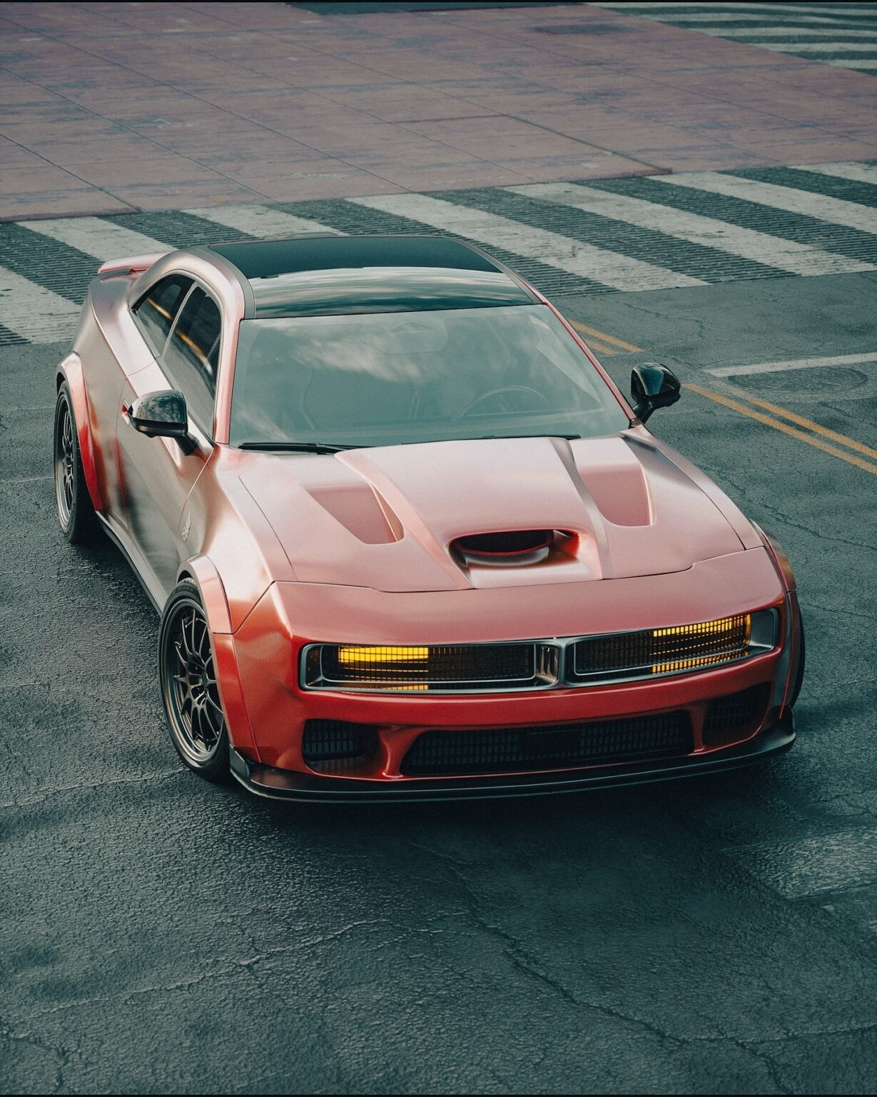 Designer Envisions 2026 Dodge Charger SRT8 With A Glorious Hemi Carscoops Designer Envisions 2026 Dodge Charger SRT8 With A Glorious Hemi Carscoops