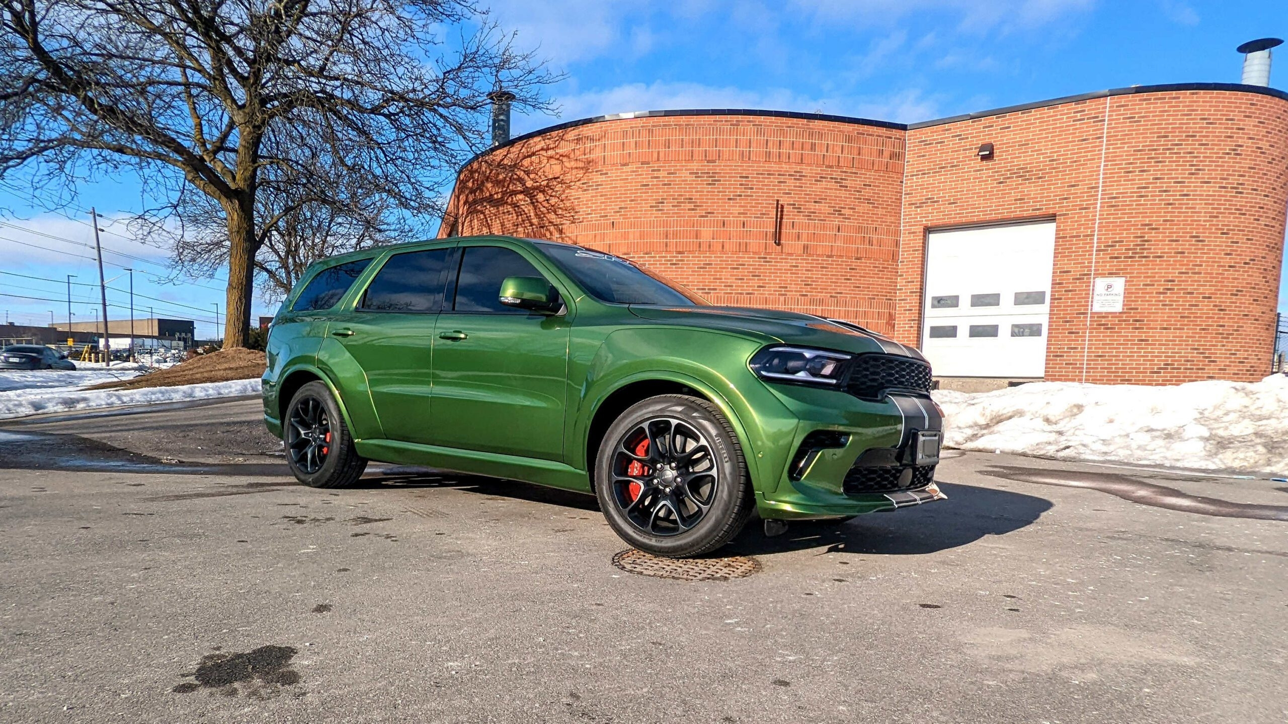Dodge Durango Hellcat Inozetek Mamba Green Concept Wraps Dodge Durango Hellcat Inozetek Mamba Green Concept Wraps