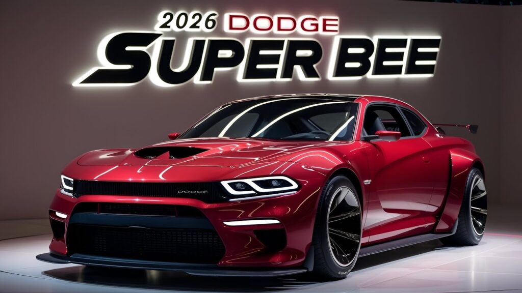 First Look 2026 Dodge Super Bee 39 s Powerful Performance YouTube
