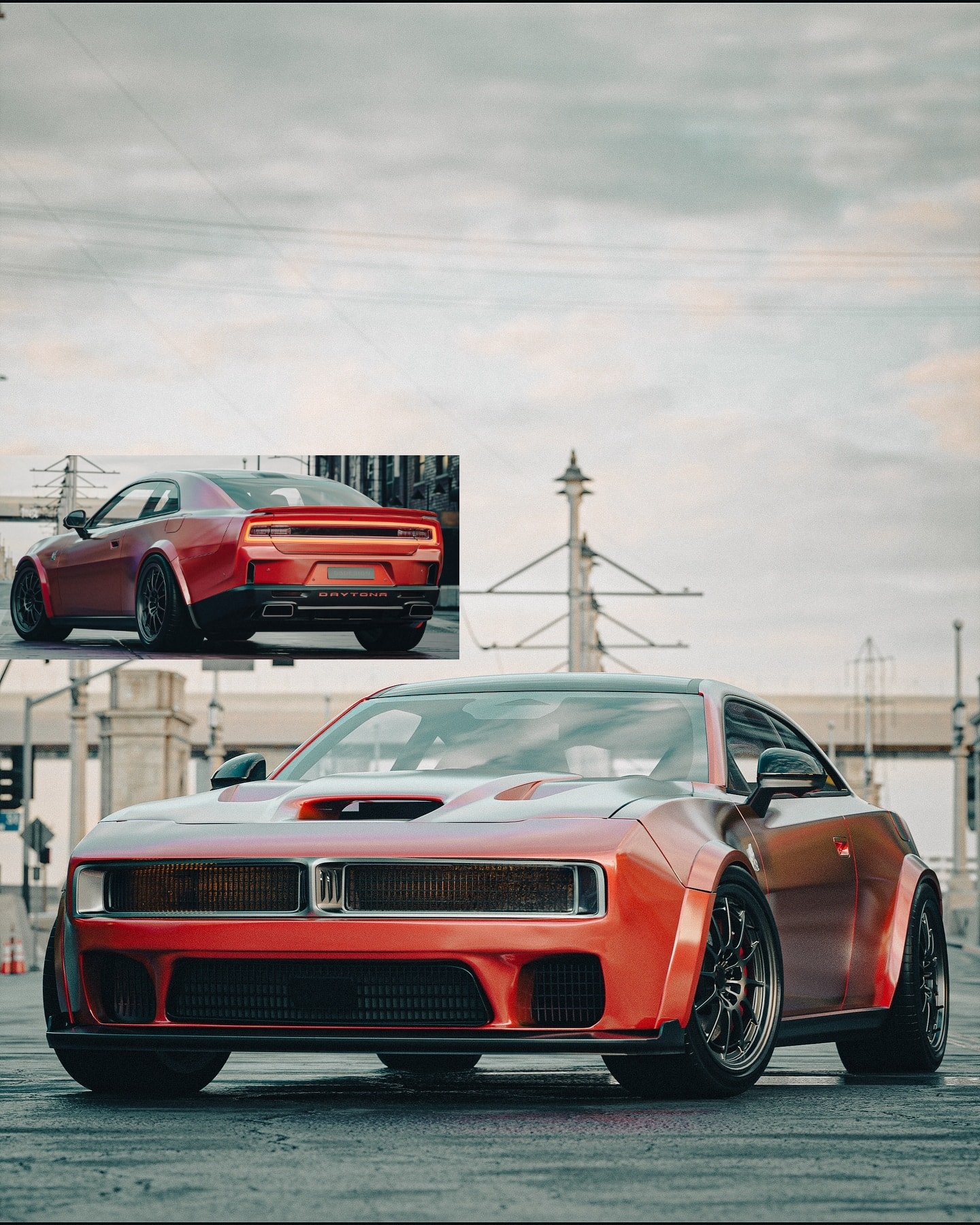 Retro Styled 2026 Dodge Charger Daytona Looks Back To The CGI Future  Retro Styled 2026 Dodge Charger Daytona Looks Back To The CGI Future