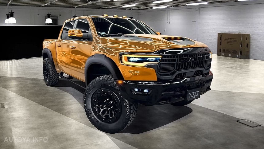 The 2026 Ram 1500 TRX Makes A Triumphant CGI Return With 7 0L 