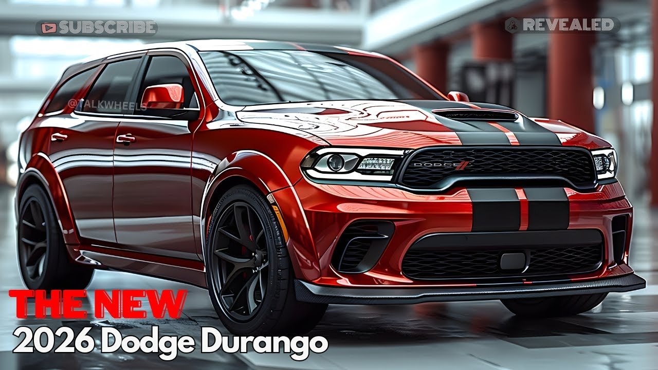 The Next Gen 2026 Dodge Durango Is The Return Of The King Of The Road  The Next Gen 2026 Dodge Durango Is The Return Of The King Of The Road