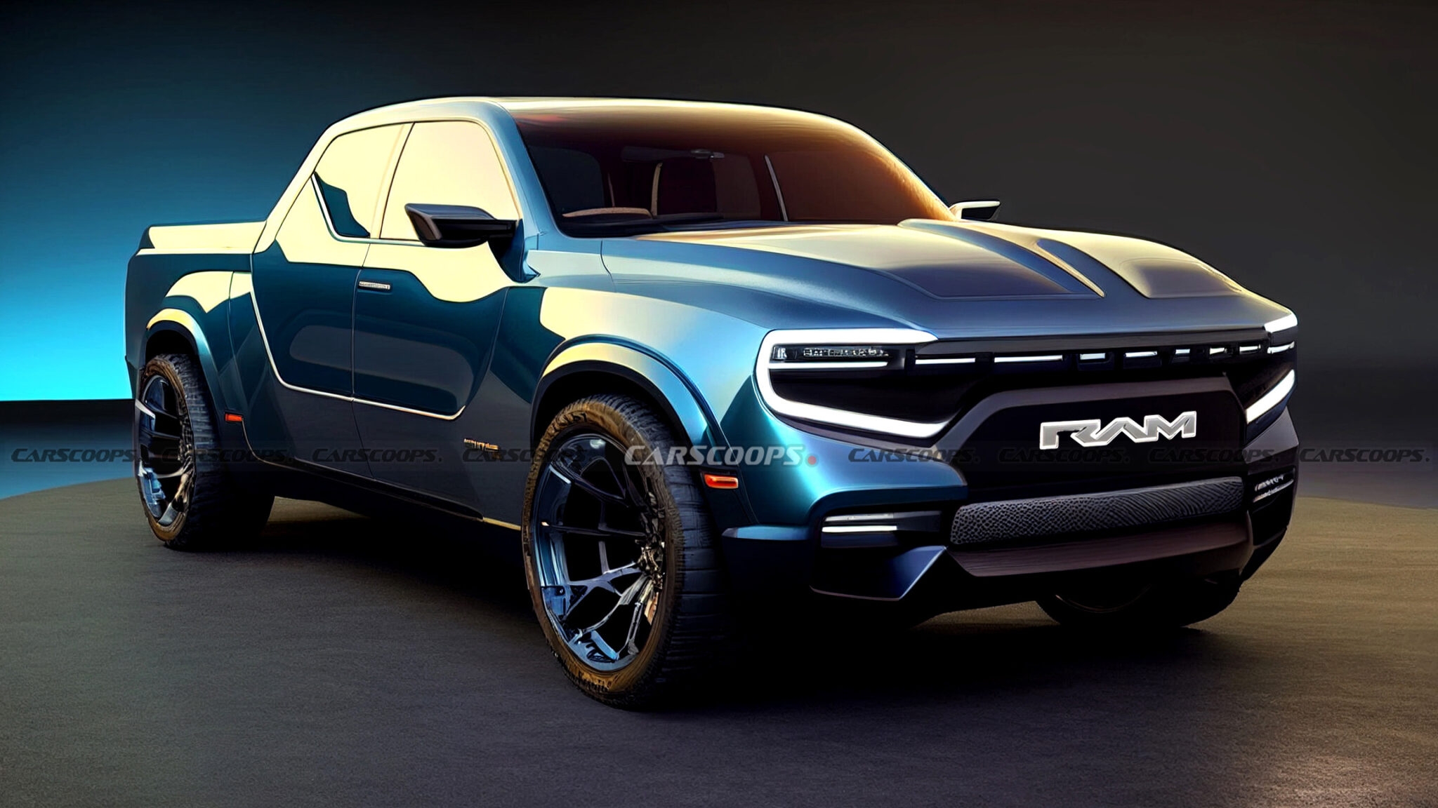 RAM To Show Dealers New Midsized Electric Truck Concept Next Month 